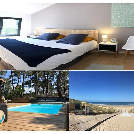 Affittacamere Cap-ferret-piscine Chauffée-villa Sylhengui 3*