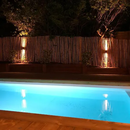 Cap-ferret-piscine Chauffée-villa Sylhengui Lège-Cap-Ferret