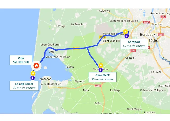 Privative, Cap Ferret - Sylhengui 3*